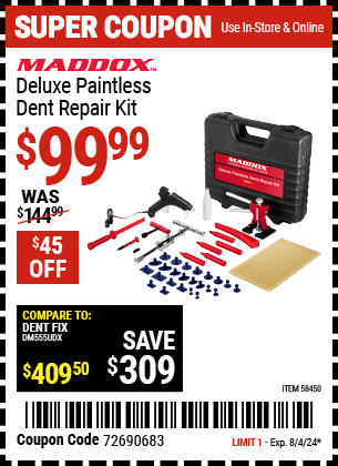 Harbor Freight Coupons, HF Coupons, 20% off - 58450