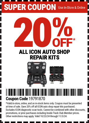 Harbor Freight Coupons, HF Coupons, 20% off - 