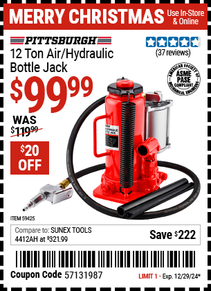 Harbor Freight Coupons, HF Coupons, 20% off - 59425