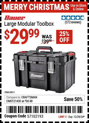 Harbor Freight Coupons, HF Coupons, 20% off - 58511