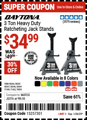 Harbor Freight Coupons, HF Coupons, 20% off - 58344