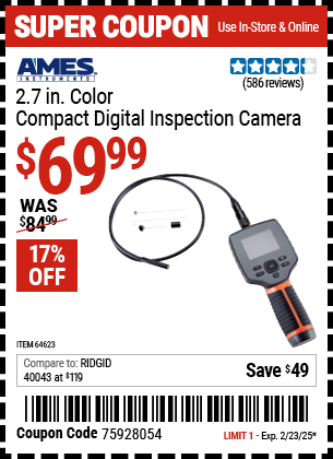 Harbor Freight Coupons, HF Coupons, 20% off - Ames 2.4