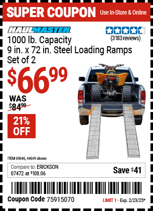 Harbor Freight Coupons, HF Coupons, 20% off - 9