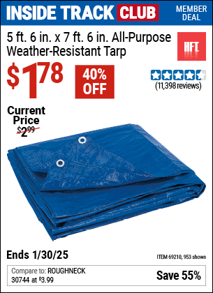 Harbor Freight Coupons, HF Coupons, 20% off - Free All Purpose Tarp with Purchase through 3/1/20