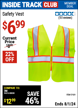 Harbor Freight Coupons, HF Coupons, 20% off - Safety Vest