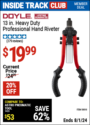 Harbor Freight Coupons, HF Coupons, 20% off - 58018