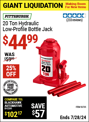 Harbor Freight Coupons, HF Coupons, 20% off - 56735