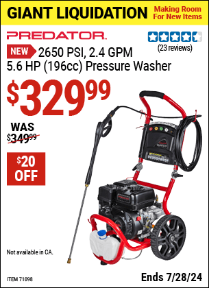 Harbor Freight Coupons, HF Coupons, 20% off - 71098