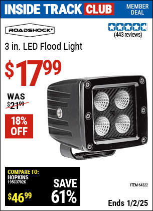 Harbor Freight Coupons, HF Coupons, 20% off - Roadshock 965 Lumens 3