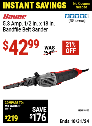 Harbor Freight Coupons, HF Coupons, 20% off - BAUER 5.3 Amp 