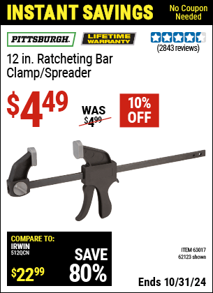 Harbor Freight Coupons, HF Coupons, 20% off - 12